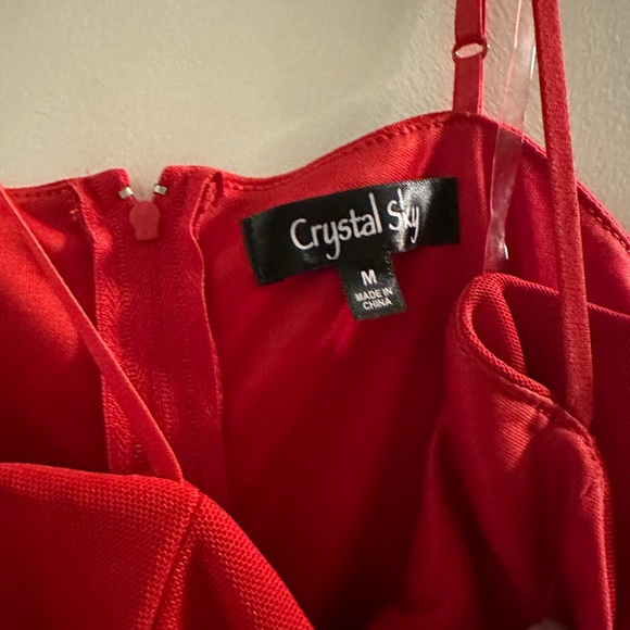 Red mini dress - Picture 2 of 2